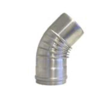 IA8163 45 degree elbow (100mm Ø) IA8163 45 degree elbow (100mm Ø)