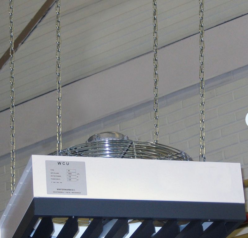 GA8570 Suspension kit - WCU De-stratification fan