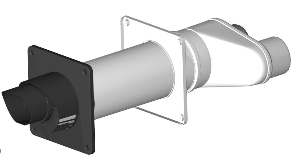 IA8114 Concentric wall terminal 100/150 (condensing) IA8114 Concentric wall terminal 100/150 (condensing)