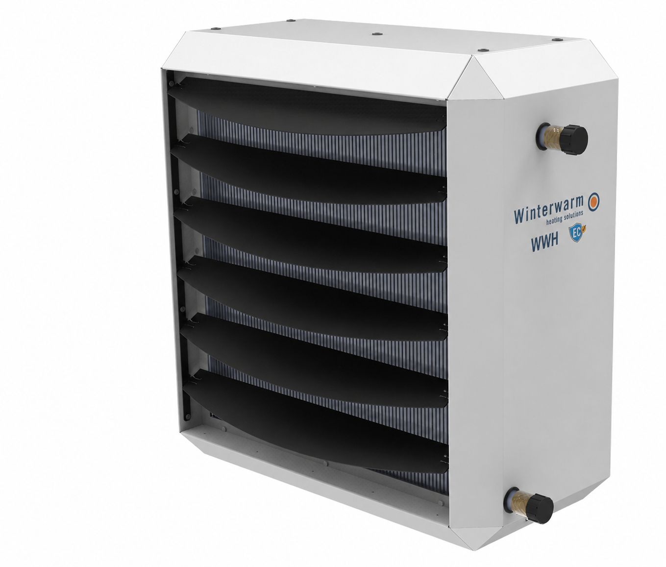 WWH 235 EC 28kW LPHW warm air heater with EC fan motor - Winterwarm