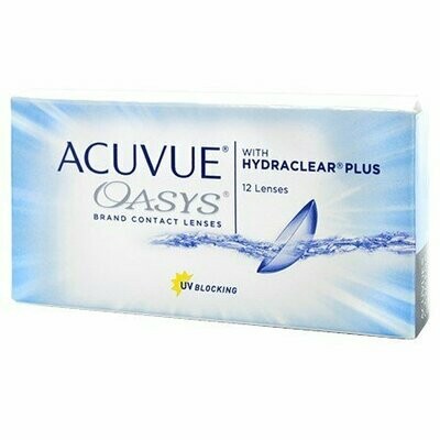 ACUVUE® OASYS® with HYDRACLEAR® PLUS 12 Pack