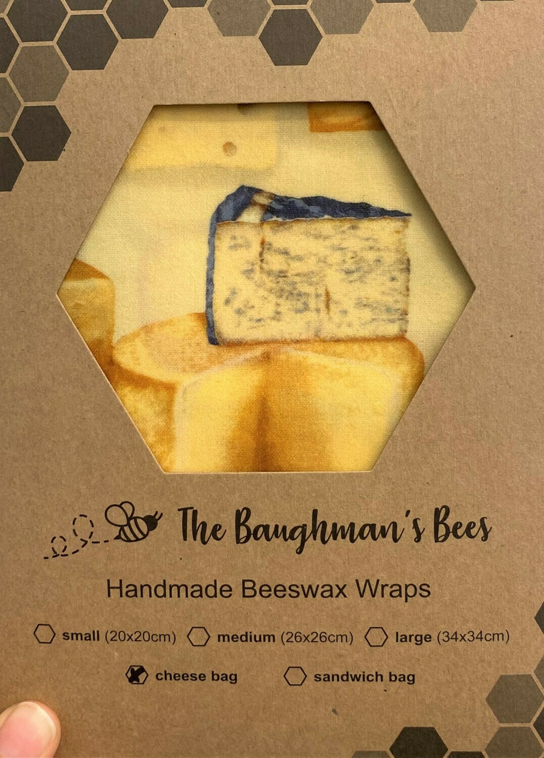 Beeswax Cheese Bag
