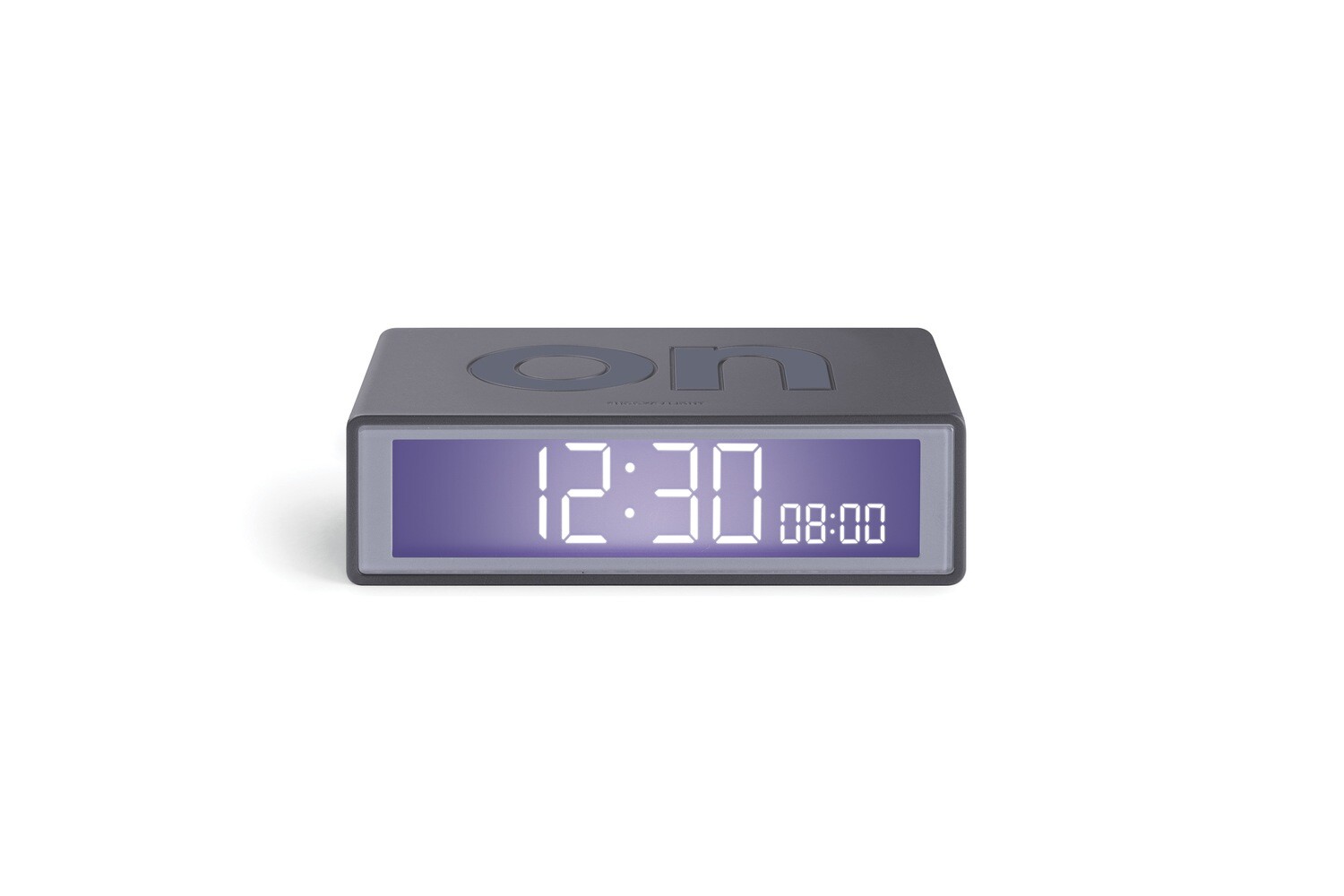 Alarm Clock - Flip Travel - Gun Metal