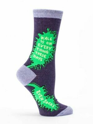 Women's Crew Sock - Kale