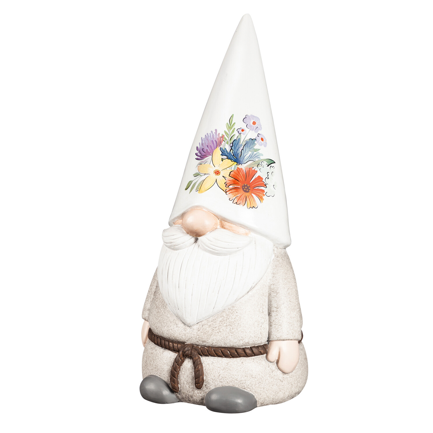 Ceramic Wildflower Gnome