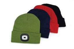 FINAL SALE Night Scope Rechargeable LED Beanie