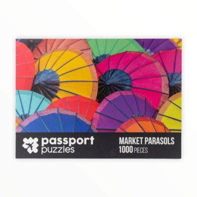 Puzzle - 1000 Piece - Market Parasols