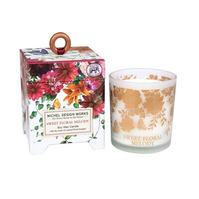 Sweet Floral Melody - 6.5 oz. Soy Wax Candle