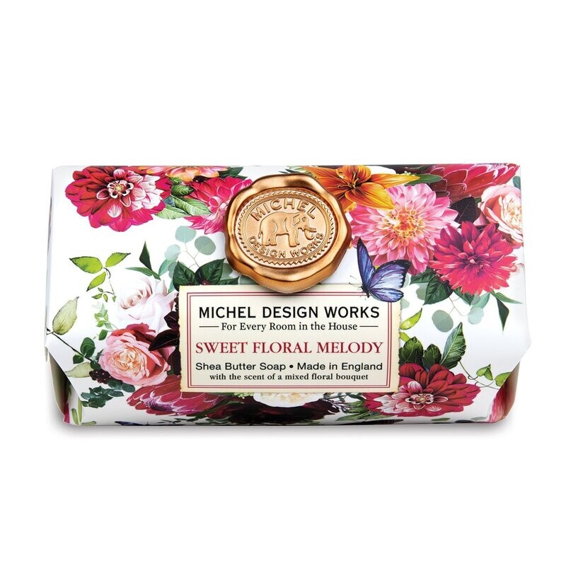 Sweet Floral Melody - Large Bath Soap Bar