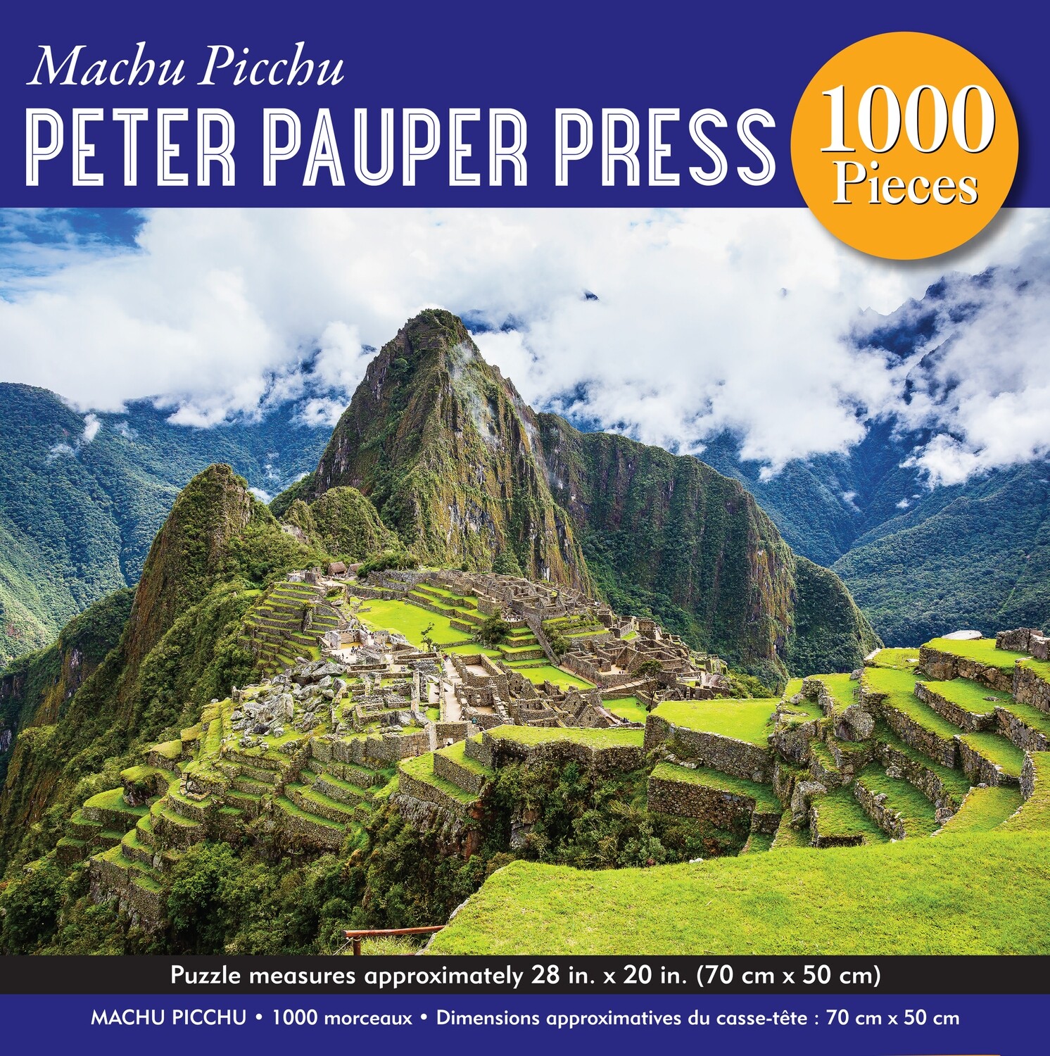 Machu Picchu 1000 Piece Jigsaw Puzzle