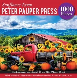 Sunflower Farm 1000 Piece Jigsaw Puzzle