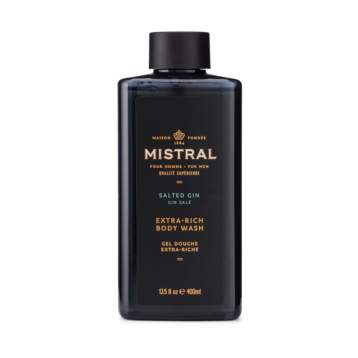 Mistral Mens Body Wash - Salted Gin