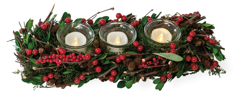 Red Berry Triple Tealight