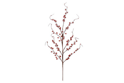 FINAL SALE - 26" Iced Red Berry Pick