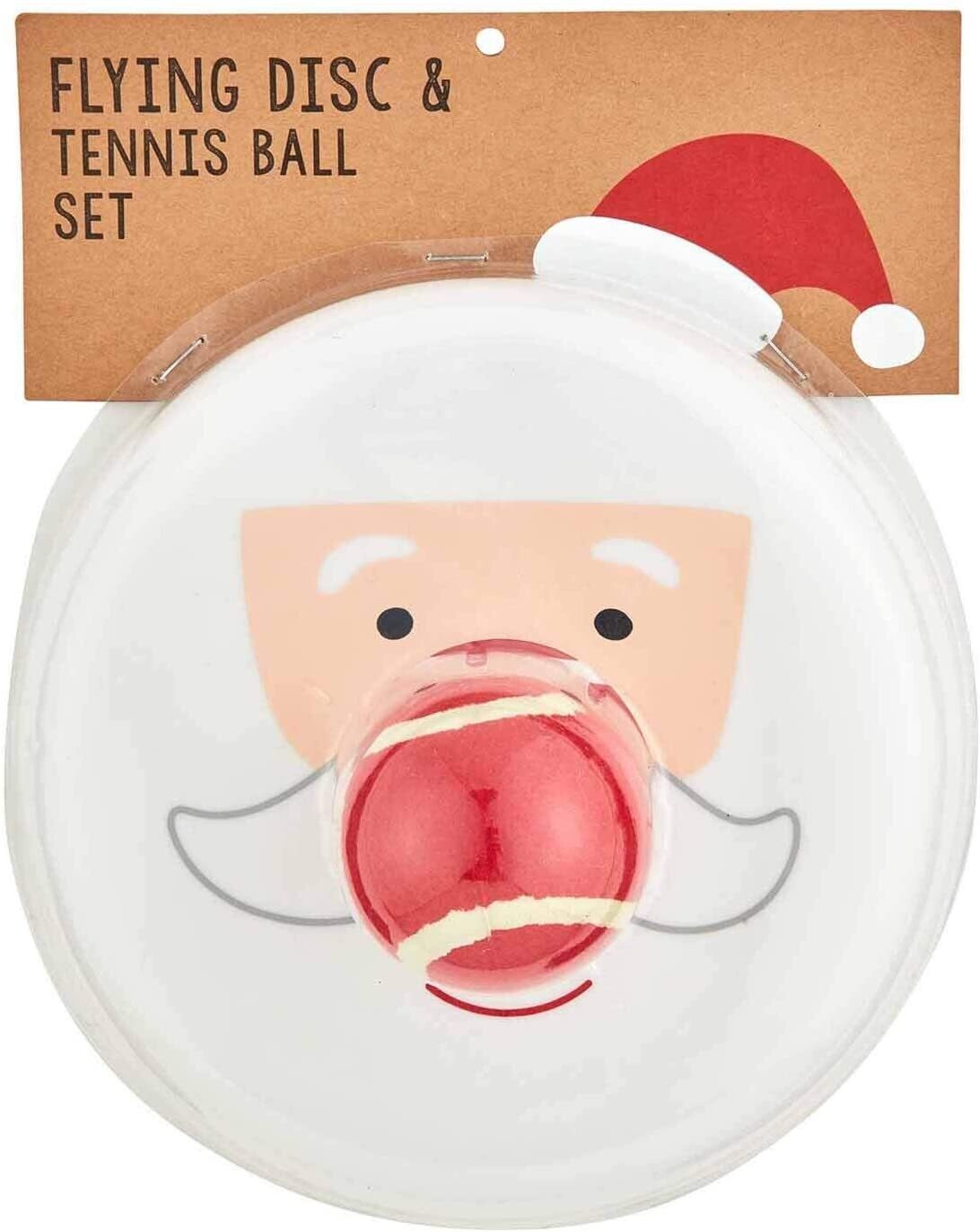 FINAL SALE - Santa Disc And Tennis Ball Set