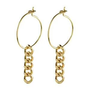 FINAL SALE - Water Earring Gold Plated