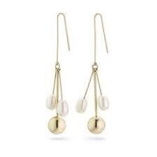 FINAL SALE - Urd Gold Plated Earring