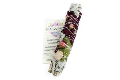 Botanical Smudge - Rose - Large Sage