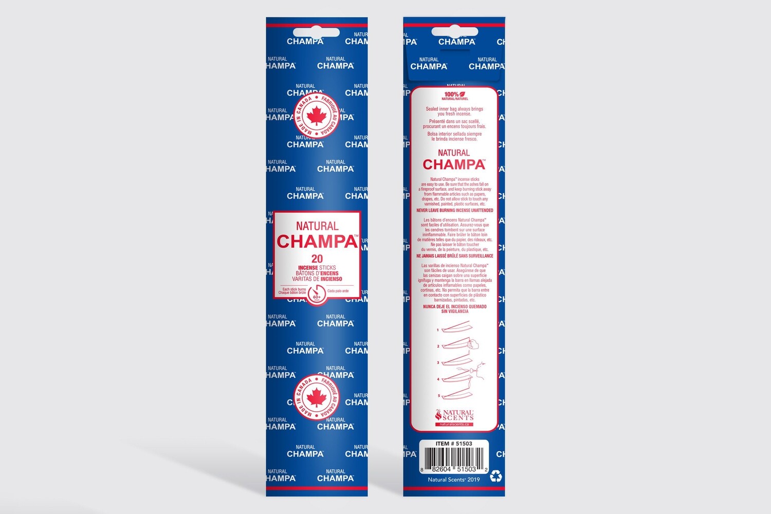Incense Stick - Natural Champa
