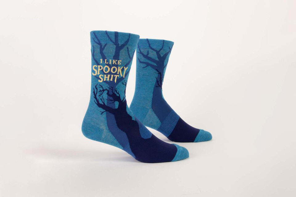 Men's Crew Sock - I Like Spooky Shit