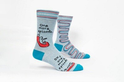 Men's Crew Sock - One More Episode