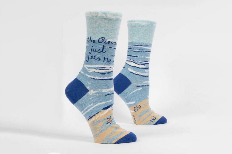 Women's Crew Sock - Ocean Gets Me