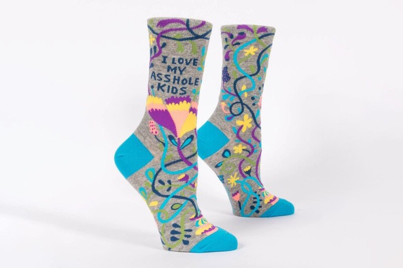 Women's Crew Sock - Love My Kids