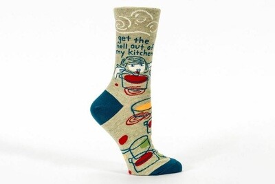 Women's Crew Sock - Get The Hell Out