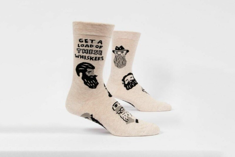 Men's Crew Sock - Whiskers