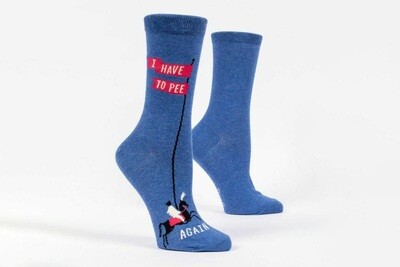 Women's Crew Sock - Have to Pee