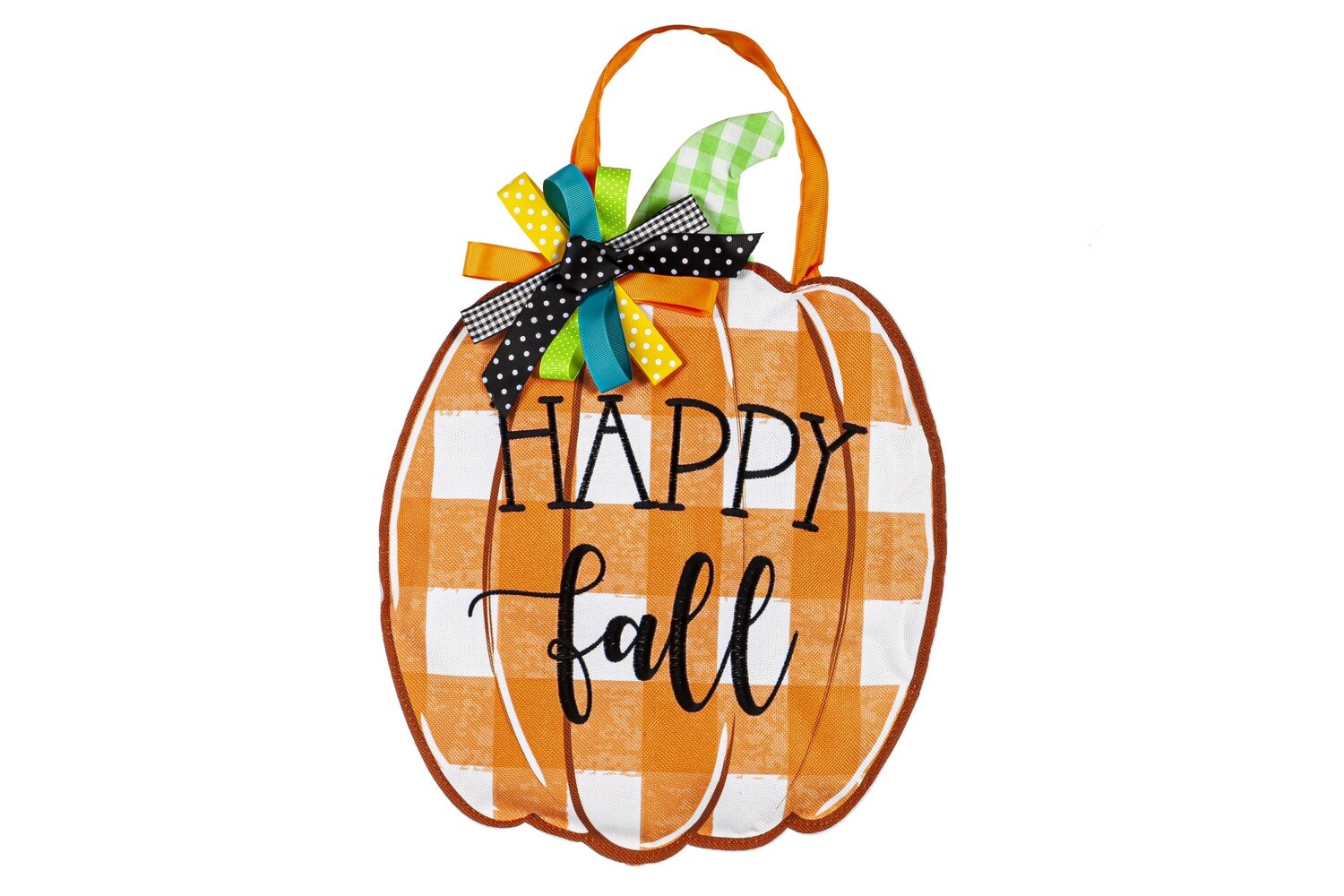 Happy Fall Pumpkin Door Decor