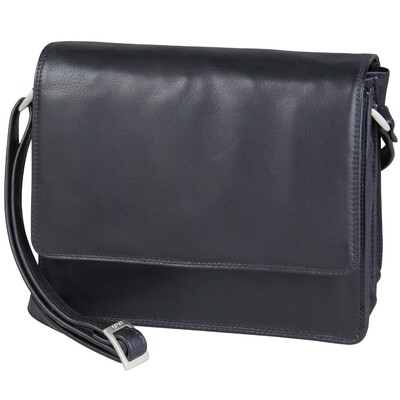 EW 3/4 Flap Organizer Bag (MT 1542) - Black