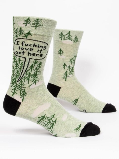 Men's Crew Sock - Love It Out Here