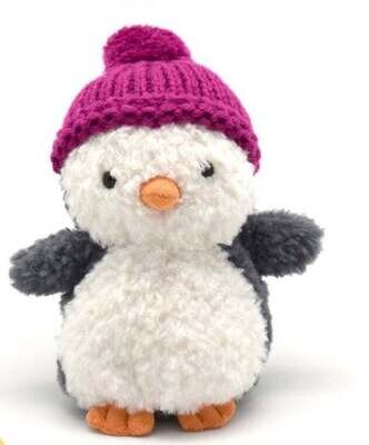 Wee Winter Penguin Fuschia