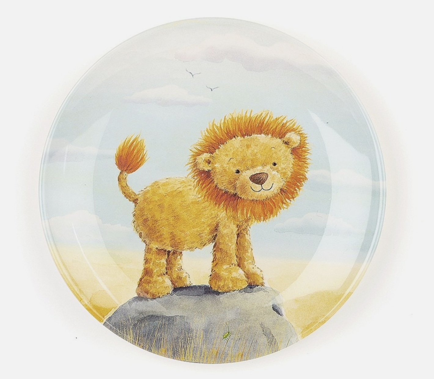 The Very Brave Lion Melamine Plate