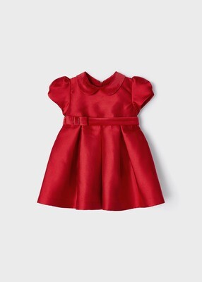 Taffeta Dress - Red