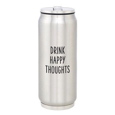 Happy - Lg Stainless Steel Can