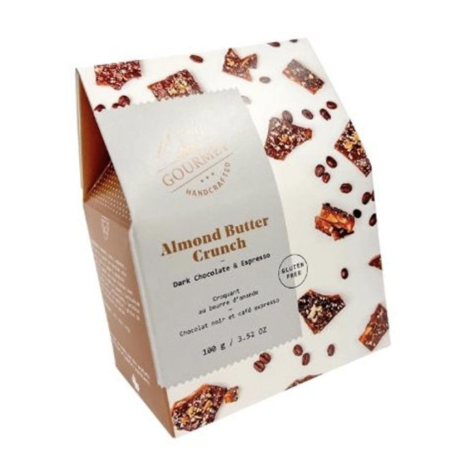 Almond Butter Crunch - Dark Chocolate & Espresso 100g