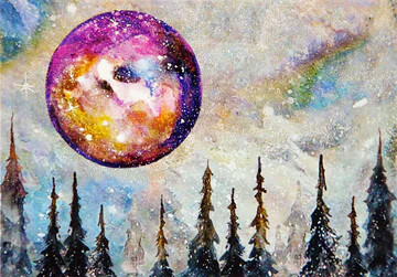 Mystic Moon Note Cards