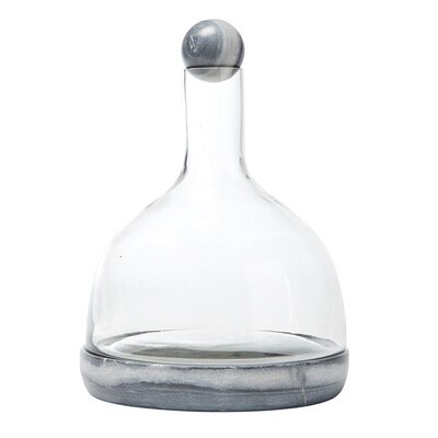 Marble/Glass wine Carafe