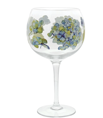 Ginology Hydrangea Glass
