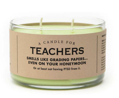 Teachers Candle