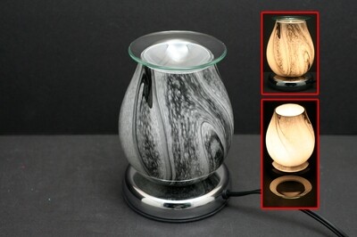 Touch Sensor Lamp - Eggshell Glass