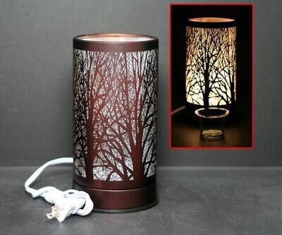 Touch Sensor Lamp - Copper Forest 8"