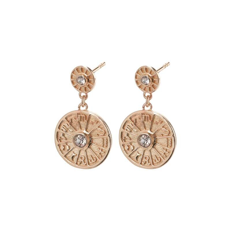 FINAL SALE Fia Earring Rose Gold Plated  Crystal