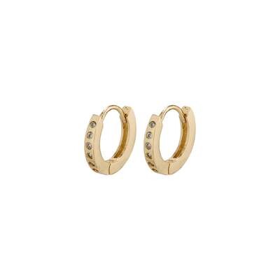 Gry Earring Gold Plated Crystal