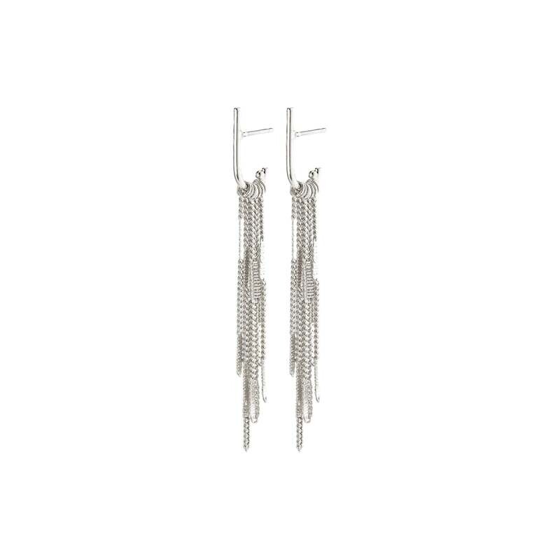 FINAL SALE Kaylee Earring  Silver  Plated (50% off)