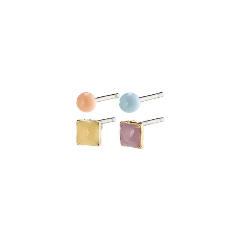 FINAL SALE Kimberly Earring  Gold Plated :Multi (50% off)