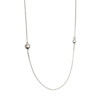 Earth Necklace Silver Plate