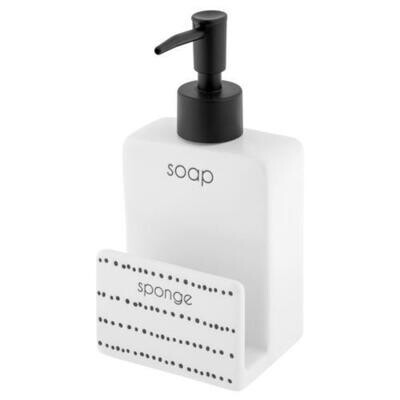 Milo Soap Dispenser W/ Sponge Holder